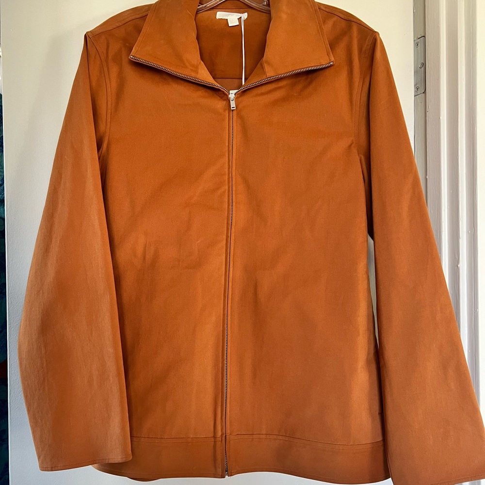 Cos Burnt Orange Bomber Jacket new with tags!
